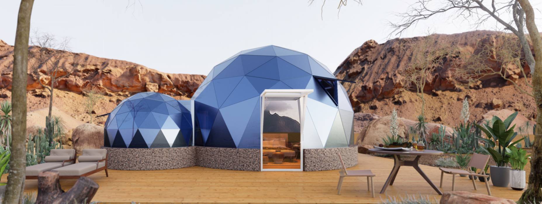 赫章县球形智能光伏玻璃星空房